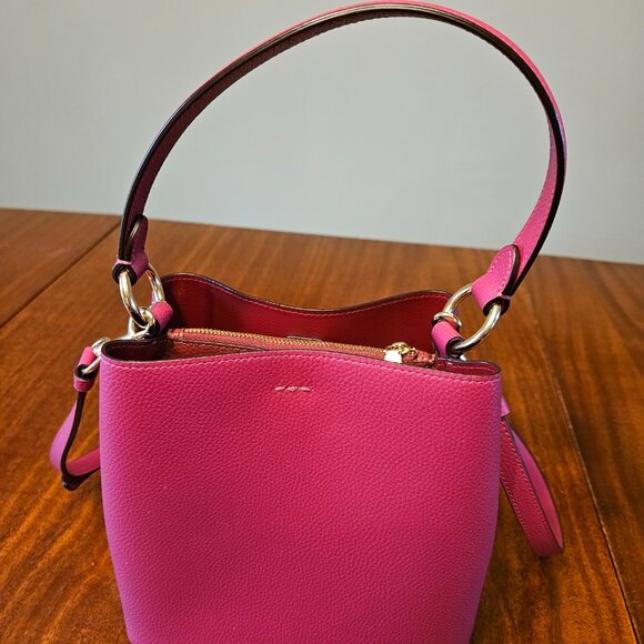 COACH Small Town Bucket Bag, Bright Violet - Picture 5 of 11